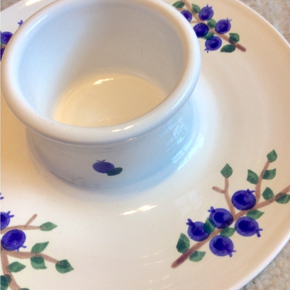 Chip & Dip ceramic plate - Picture 2 of 3